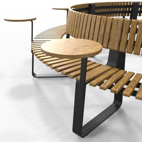 Public Furniture, Urban Furniture Design Public Spaces, Modular Public Space, Public Seating Design Outdoor, Innovative Outdoor Seating, Modern Public Seating, Urban Furniture Bench, Modular Street Furniture, Urban Furniture Design