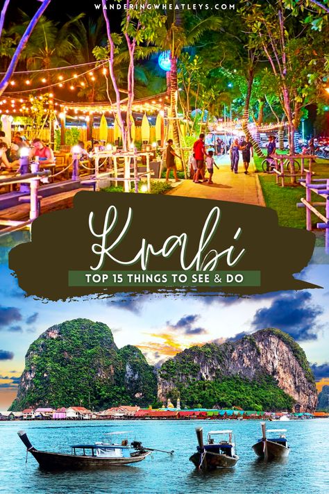 Krabi Thailand Itinerary, Things To Do In Krabi, Things To Do In Krabi Thailand, Krabi Outfit Ideas, Krabi Itinerary, Places In Thailand, Krabi Island, Thailand Places, Thailand Krabi