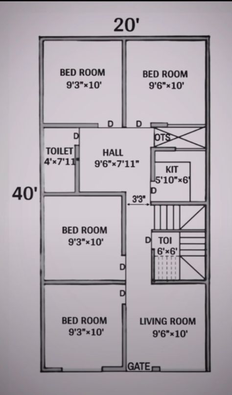 20x40 House Plans 2bhk, 2bhk House Plan North Facing, 25×40 House Plan West Facing, 30×35 House Plan North Facing, 25×50 House Plan 3bhk, Jay Hind, Smart House Plans, Bal Hanuman, West Facing House Plans Vastu 30*50