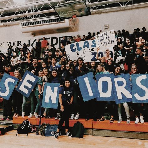 High School Spirit Stick, Senior Rally Posters, Rally Ideas Highschool, School Spirit Posters Pep Rally, School Assembly Aesthetic, Prep Rally Poster Ideas, Space Pep Rally, Senior Year Bulletin Board Ideas, Pep Rally Posters Senior