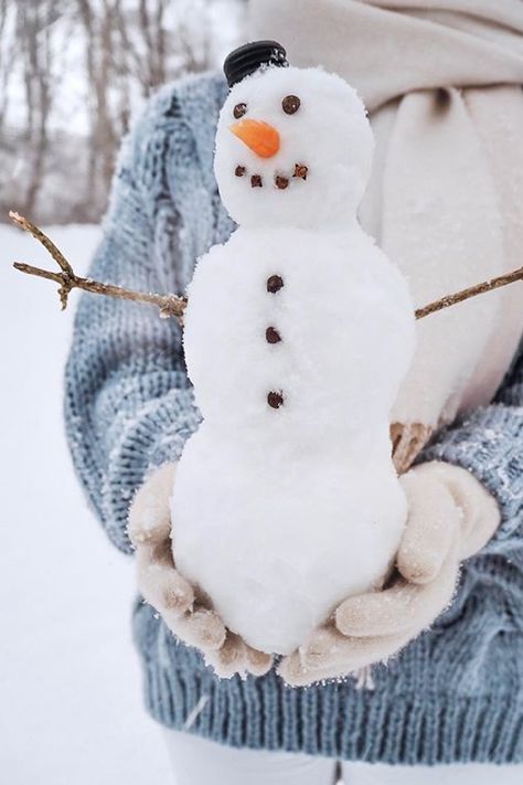 Mini snowman with mittens and blue sweater - @nadiine.o. Fun Icebreakers, Quiet Storm, Gourmet Gift Baskets, Luxury Christmas, Stream Of Consciousness, Hello Lovely, Holiday Sparkle, Build A Snowman, Christmas Vibes