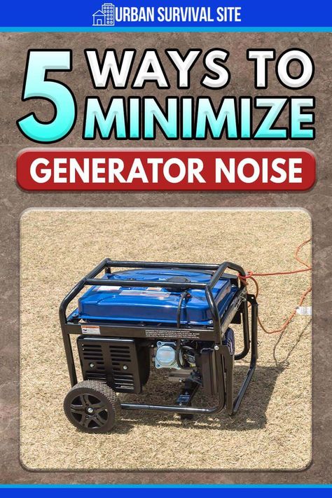 Generators are very noisy, and there are several reasons this could be a problem. Thankfully, there are a few great ways to minimize generator noise. How To Silence A Generator, Generator Shed Ideas, Thermoelectric Generator, Generator Shed, Generator Box, Emergency Generator, Homemade Generator, Off Grid Survival, Diy Generator