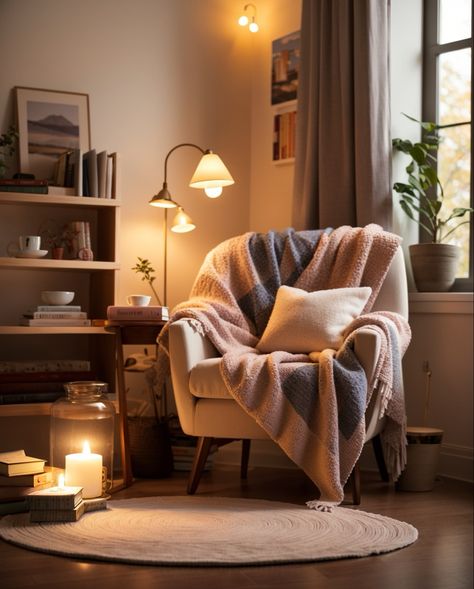 Moody Reading Corner, Room Ideas Attic, Kids Reading Nook Ideas, Nook In Bedroom, Reading Nook In Bedroom, Read Corner, Attic Room Ideas, Lecture Room, Reading Nook Ideas