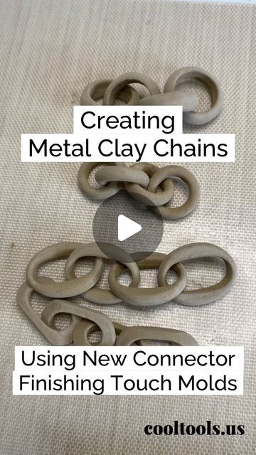 Faux Metal Polymer Clay, Silver Clay Pendant Ideas, Clay Metal Jewelry, Pmc Jewelry Metal Clay Ideas, Silverclay Ideas, Precious Metal Clay Rings, Precious Metal Clay Tutorial, Metal Clay Rings, Metal Clay Designs