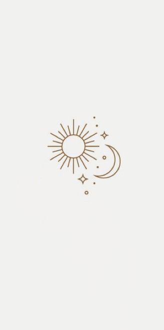 Dainty Sun Moon Tattoo, Tiny Sun Moon Star Tattoo, Fine Line Tattoo Moon Phases, Minimalist Sunshine Tattoo, Cute Sun And Moon Tattoos, Sun And Moon Tiny Tattoo, Discrete Tattoos For Women, Line Work Moon Tattoo, Sun And Moon Clipart