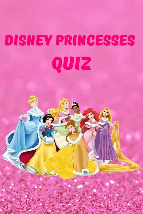 Disney Princess Quiz Disney Princess Trivia, Fun Question Games, Literacy Night Activities, Disney Princess Quizzes, Princess Quizzes, Disney Buzzfeed, Disney Trivia Questions, Disney Questions, Quiz Disney