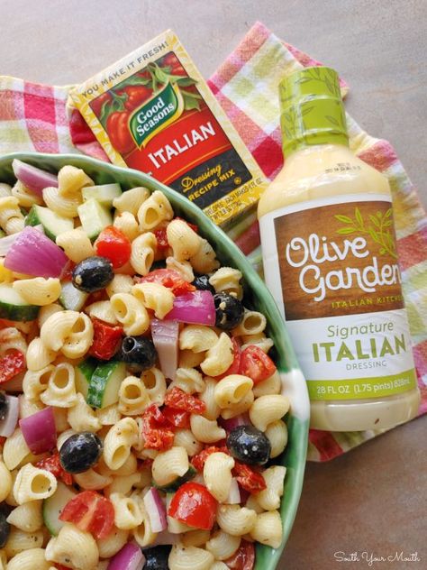 Overnight Pasta Salad (the BEST Pasta Salad EVER) | South Your Mouth | Bloglovin’ Pasta Salad Recipes With Italian Dressing Spaghetti, 12 Tomatoes Layered Pasta Salad, Best Italian Dressing For Pasta Salad, Pioneer Woman Italian Pasta Salad, Dry Pasta Salad, Pasta Salad Using Olive Garden Italian Dressing, Best Ever Pasta Salad Recipes, Easy Classic Pasta Salad, Midwest Pasta Salad