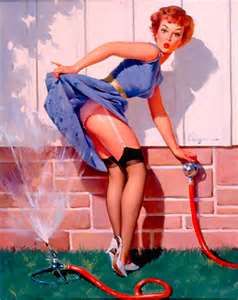 Gil Elvgren Moda Pin Up, Vintage Pin Ups, Arte Pin Up, Pin Up Illustration, Pinup Vintage, Pin Up Vintage, Gil Elvgren, Pin Up Girl Vintage, Pin Up Posters