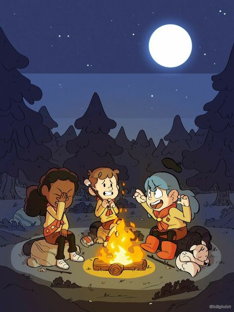 Campfire Drawing, Good Cartoons, Ghost Stories, Cartoon Shows, Art Sketchbook, Campfire, Drawing Inspiration, Graphic Novel, The Journey