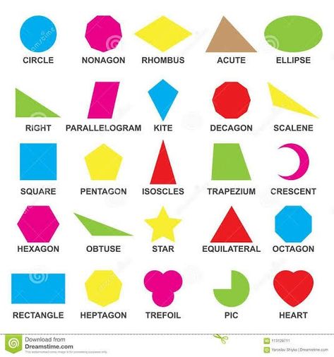 Shapes Silhouette, Cartoon Shapes, Geometry Poster, Shapes Illustration, School Vector, Kids Work, Teaching And Learning, Education Quotes For Teachers, Apartment Balcony