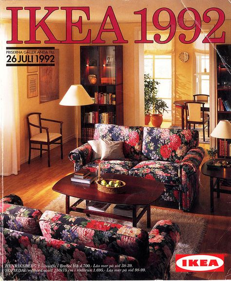 How The Perfect Home Looked From 1951 To 2000, According To Vintage IKEA Catalogs Vintage Ikea Catalogue, 90s Ikea Catalogue, 90s Home Aesthetic, 80s Home Aesthetic, 90s Furniture, 90s Living Room, 90s Interior Design, 80s Bedroom Aesthetic Grunge, 80s Bedroom Ideas