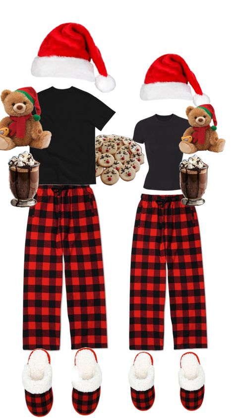 Christmas Pijama Friends, Couples Matching Xmas Pjs, Christmas Bitmoji Outfits Couples, Matching Bff Christmas Pjs, Christmas Pjs Aesthetic Friends, Matching Christmas Couple Outfits, Couples Matching Pjs Christmas, Christmas Couples Pajamas, Christmas Pjs Aesthetic Matching