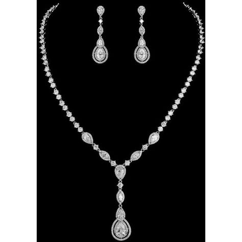 Luxury Pear-shaped Bridal Necklace With Diamond Accents, Formal Bridal Necklace With Vvs Clarity, Round Shape, Luxury Diamond-accented Drop Necklace For Wedding, Luxury Diamond Bridal Necklace, Pear-shaped, Designer Wedding Jewelry, Luxury Multi-stone Bridal Necklace, Crystal Bridal Jewelry Sets, Best Jewelry Stores, Bridal Fashion Jewelry