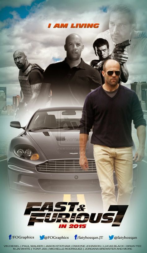 Fast and Furious 7 Just watched this movie, it was really good! Vin Diesel, Furious 7 Movie, To Fast To Furious, Fast And Furious 7, Tam Film, Movie Fast And Furious, Fast And Furious Cast, The Fast And The Furious, Furious 7