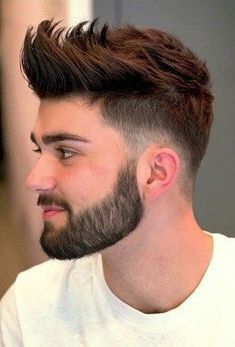 Curly Beard, Beard Styles Short, Mens Hairstyles With Beard, Beard Haircut, Gents Hair Style, Best Beard Styles, Quiff Hairstyles, Vlasové Trendy, Beard Hairstyle