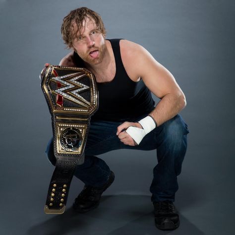 Rare and unseen WWE Champion studio shots: photos | WWE Renee Young Wwe, Roman Reigns Dean Ambrose, Wwe Dean Ambrose, Wwe Figures, Studio Shots, Jon Moxley, Wrestling Stars, Studio Photos, Wwe World