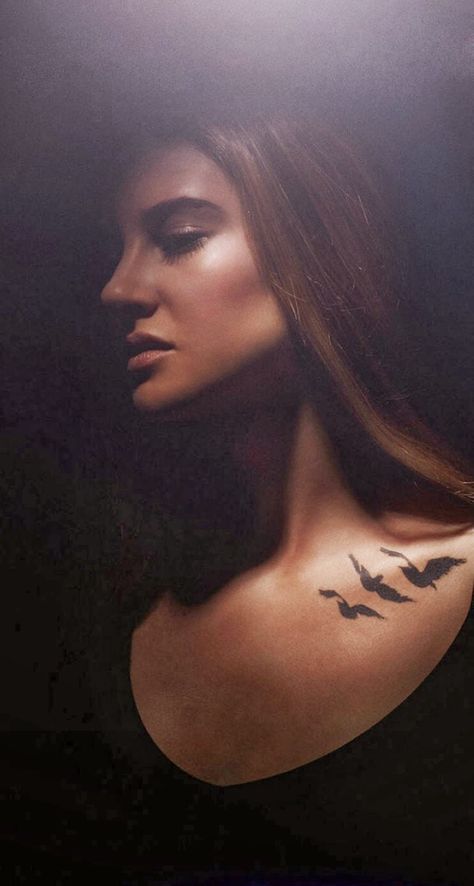 Beatrice "Tris" Prior - Shailene Woodley Shailene Woodley, Divergent, A Tattoo, Tattoo Artist