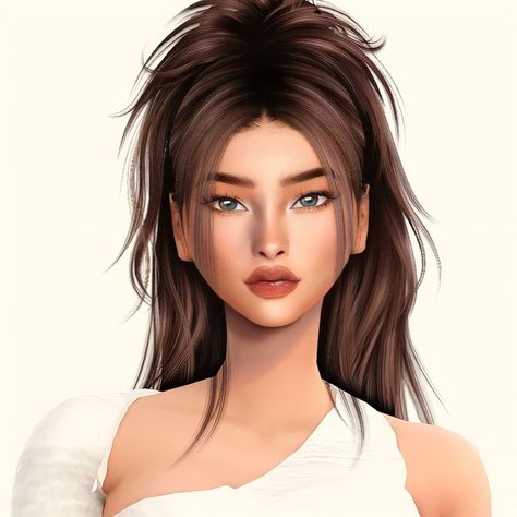 Sims Hair Braids, Sims 4 Cc Half Up Half Down Hair Short, Half Up Half Down Sims 4 Cc, Sims Cc Hair Realistic, Sims4 Cc Character, Sims 4 Cc Maxis Match Hair Messy Bun, Sims Realistic Cc, Sims Cc Character, Sims 4 Cc Half Up Half Down Hair