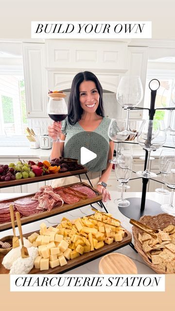 Charcuterie Board Ideas How To Build Diy, Honey On Charcuterie Board, Easy Cheese Board Ideas, Charcuterie Serving Size Per Person, Build Your Own Charcuterie Board Party, Meats For Charcuterie Board Ideas, Charcuterie List Of Food, Meat Cheese And Cracker Tray Ideas, Charcuterie Station