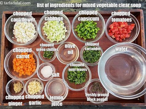 mixed vegetable clear soup recipe | veg clear soup | healthy Indian veg clear soup | remedy for cold | Mix Veg Soup Recipe, Clear Vegetable Soup Recipe, Veg Clear Soup, Veg Clear Soup Recipe, Clear Soup Recipe, Clear Vegetable Soup, Veg Soup Recipes, Remedy For Cold, Cabbage Benefits