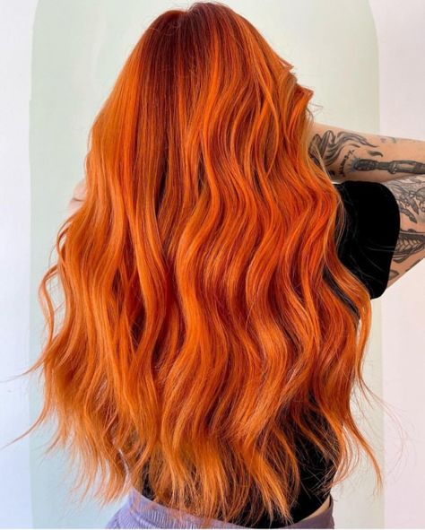 32 Best Orange Hair Color Shades : Burnt Orange Hair Orange Hair Bright, Burnt Orange Hair Color, Copper Orange Hair, Bright Orange Hair, Dark Orange Hair, Burnt Orange Hair, Orange Hair Color, Hair Orange, Burnt Hair