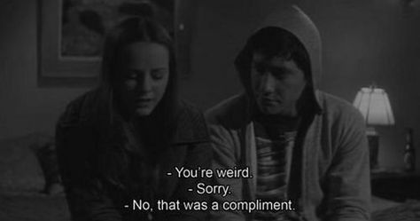 Donnie Darko, film, weird but in a good way Series Quotes, Septième Art, Donnie Darko, I Love Cinema, Movie Lines, Film Quotes, Tv Quotes, A Tv, Infp