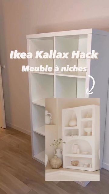 Kallax Hack, Ikea Kallax Hack, Ikea Kallax, Diy Furniture Renovation, Home Inspo, Diy Home Furniture, Furniture Renovation, Ikea Diy, Dream House Decor