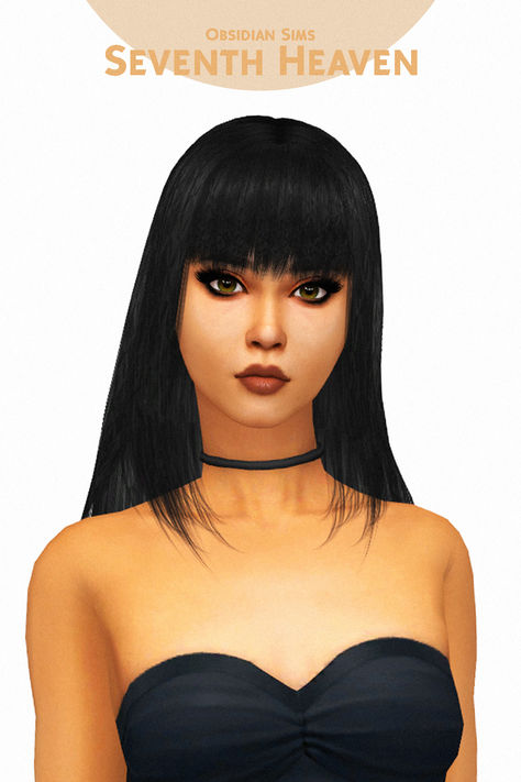 Snag this very alpha-style straight hairdo for female Sims. It comes with bangs, a long back style, and fits great with other alpha CC in The Sims 4 Sims 4 Cc Bob Hair Alpha, Sims 4 Straight Hair With Bangs, Hair With Bangs Cc Sims 4, Ts4 Straight Hair Cc, Sims Cc Straight Hair, Sims 4 Cc Hair Long Bangs, Sims 4 Half Up Half Down Hair Cc, Sims 4 Long Hair Bangs, Sims 4 Cc Straight Hair With Bangs