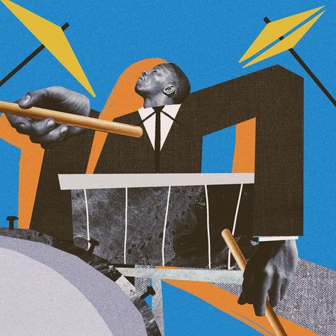 Jazz Music Art, Blues Music Poster, Art Blakey, Play Poster, Jazz Poster, Jazz Art, Music Drawings, Music Illustration, Music Collage