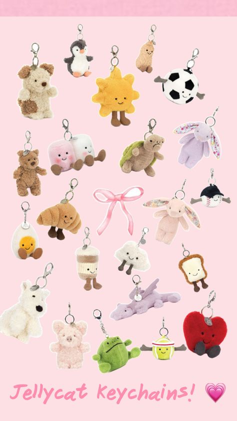 Making A Gift Basket, Sees Candies, Jelly Cat, Jellycat Stuffed Animals, Cat Keychain, Sonny Angel, Birthday Wishlist, Cute Room Decor, Room Posters