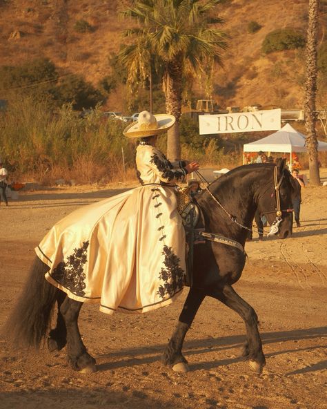 - #ByRaulEsparza : It’s not too often that I have the pleasure of capturing something beautiful that is apart of my Mexican roots. Getting to be apart of the western industry, it is so nice to see the original traditions that are tethered to the history of the Cowboy. It was my first time experiencing a Charreada. From the mariachi to the vibrant colors that made yesterday’s @iron.usa event special. Here’s a few unedited stills straight from my camera 🤠📸✨ #thisishowiwestern #charreria #charro... Mexican Rodeo, The Cowboy, Western World, Something Beautiful, The History, Rodeo, First Time, Cowboy, Outfit Ideas