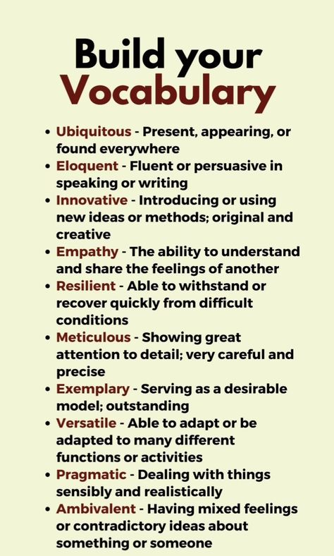 Ambitious Vocabulary Gcse, Words For Vocabulary, Important Skills To Learn, How To Improve Your Vocabulary, How To Study Vocabulary, Words To Add To Your Vocabulary, Advance English Vocabulary, How To Improve Vocabulary, Professional Vocabulary