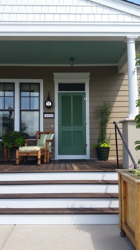 Louvered Front Door, Pretty Storm Door, Larson Graphite Storm Door, Bronze Storm Door, Larsen Storm Doors, Almond Storm Door, Door With Transom, Louvered Door, Storm Doors