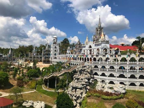 Cebu Tourist Spots, Simala Church Cebu, Cebu City Tourist Spot, Cebu City Aesthetic, Cebu Aesthetic, Simala Shrine, Photo Journaling, Taal Volcano, Bohol Philippines