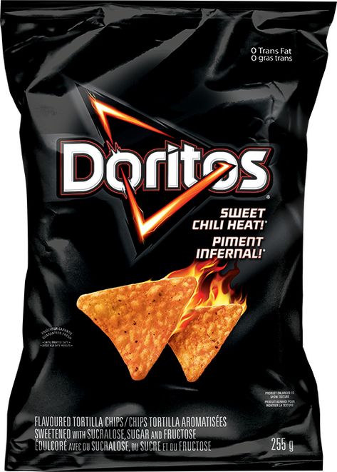 Doritos Sweet Chili, Sweet Chili Doritos, Doritos Recipes, Hot Chip, Food Png, Junk Food Snacks, Snack Chips, Sweet Chili, Tortilla Chips