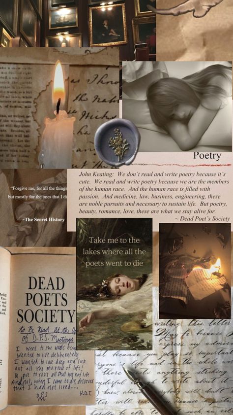 #thedeadpoetsociety #poetry #thesecrethistory #thetourturedpoetdepartment #collage #wallpaper #vintage #darkacademy #writing #folklore Poetry Aesthetic, Poetry Wallpaper, History Taking, Collage Wallpaper, Dead Poets Society, Stay Alive, Wallpaper Vintage, The Secret History, Writing Quotes