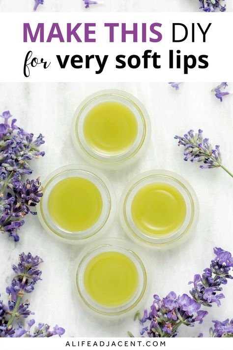 Lip Softener Diy, Diy Overnight Lip Mask, Diy Lip Mask Overnight, Lip Mask Recipe, Lip Softener, Diy Lip Mask, Natural Lip Balm Recipe, Skincare Homemade, Chapped Lips Remedy