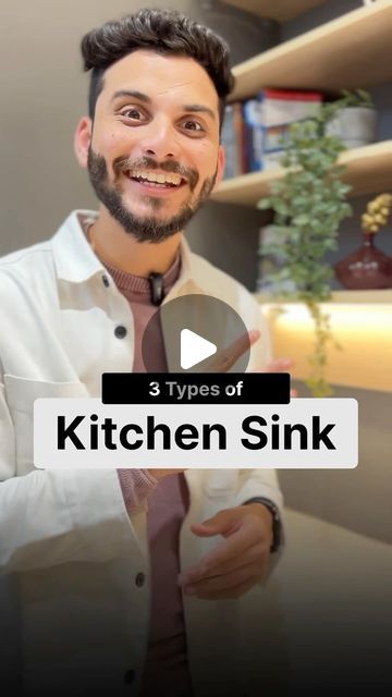 Sourabh Jain | Design Educator on Instagram: "✅ “SAVE” this & Elevate your kitchen with the perfect sink! 

Explore the top 3 types for Indian kitchens:

1. Top Mount Sink

▫️- Affordable choice, easy installation.
▫️ - Watch corners during cleaning.

2. Under-Counter Model

▫️- Modern, seamless look.
▫️- Easy cleaning, careful installation.

3. Integrated Sink

▫️- Premium aesthetics, material-matching.
▫️- Professional installation recommended.

Considerations:

- Choose wisely to avoid leaks.
- Opt for single, double, or triple bowls.
- In flats, a sink with a drain board is a game-changer.

Upgrade your kitchen effortlessly! #KitchenSinks #HomeUpgrade #houme #houmeindia #sink #kitchensink #sinks #kitchen #modularkitchen #kitchentips #indiankitchens" Top Mount Sink, Kitchen Indian, Sinks Kitchen, Integrated Sink, Indian Kitchen, Sink Design, Choose Wisely, Home Upgrades, Kitchen Sink