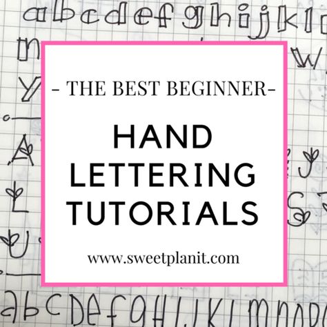 The Best Beginner Hand Lettering Tutorials Learning How To Write In Different Fonts, Diy Chalkboard Lettering Tutorials, Easy Fonts To Draw Step By Step Hand Lettering, Fancy Lettering Alphabet Hand Drawn, Hand Lettering Alphabet Step By Step, Calligraphy Alphabet For Beginners Easy, Easy Hand Lettering For Beginners, Stylish Writing Fonts Hand Lettering, How To Do Lettering