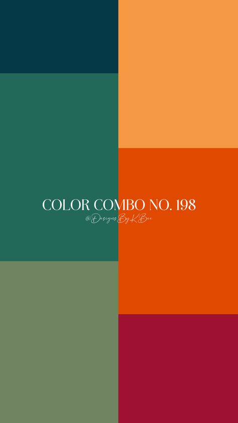 Orange Color Palette Combination, Neon Orange Colour Palette, Color Combo With Red, Colour Palette Green Orange, Green Red Colour Palette, Red Green Orange Color Scheme, Color Scheme With Orange, 1970s Colour Palette, Blue Orange And Green Color Palette