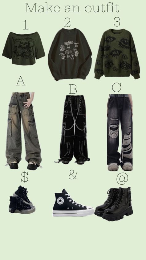 School Dance Outfits Masc, Naturalism Outfits, Cute Dark Outfits, Tomboy Streetwear, Aesthetic Tomboy, Dark Naturalism, Tomboy Femme, Make An Outfit, Flowing Dress