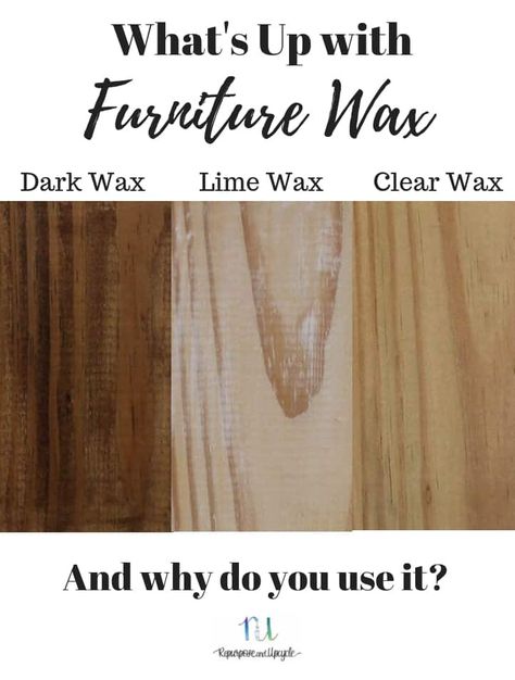 Minwax Paste Finishing Wax Tutorials, Wood Wax Finish Diy, Furniture Wax Before And After, Dark Wax On Raw Wood, Chair Refinishing, Wax On Furniture, Waxing Furniture, Chalk Paint For Furniture, Chalk Painted Furniture