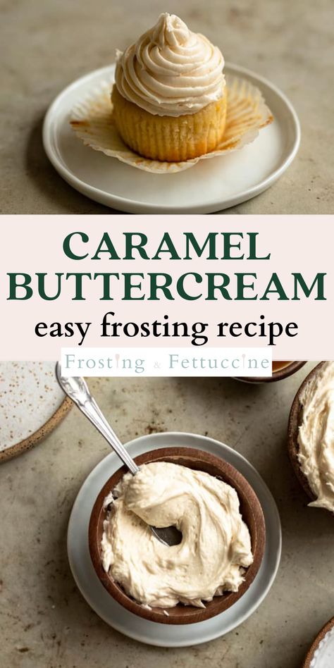 Caramel Buttercream Frosting Recipe, Whiskey Buttercream Frosting, Homemade Cake Frosting Easy, Easy Caramel Frosting Recipe, Butterscotch Buttercream Frosting, Salted Caramel Frosting Recipe, Butter Icing Recipe Simple, Burnt Sugar Frosting, Frosting Recipes Easy Powdered Sugar