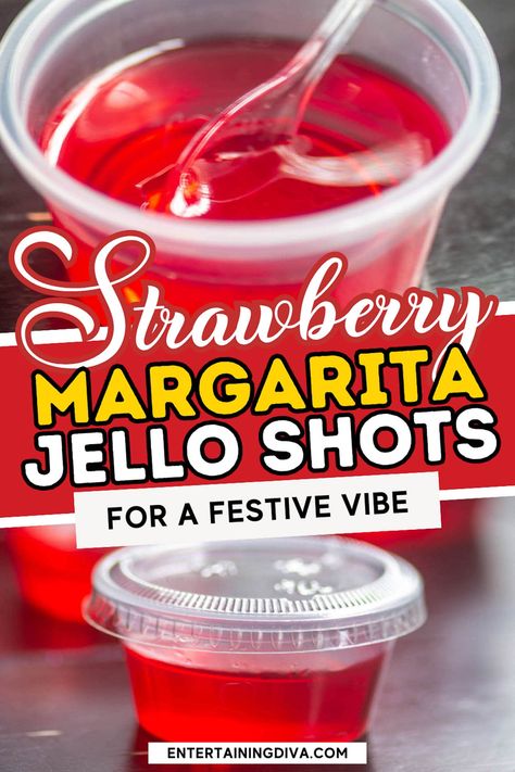 Easy Strawberry Margarita Jello Shots Recipe | Holidays Margarita Jello Shots Recipe, Easy Strawberry Margarita, Holiday Jello Shots, Strawberry Margarita Jello Shots, White Jello, Margarita Jello Shots, Margarita Jello, Best Jello Shots, Jello Shots Recipe