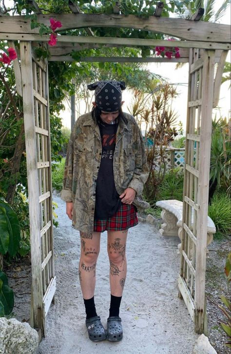 Country Punk Outfits, Folk Punk Outfit, Folk Punk Fashion, Summer Punk Outfits, Folk Punk Aesthetic, Comfy Grunge, Punk Summer, Summer Punk, Folk Punk