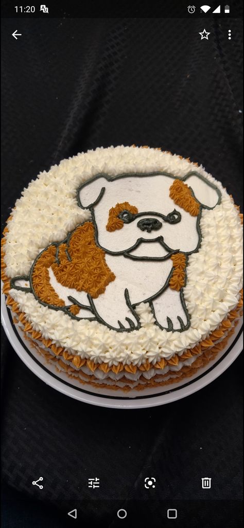 Bulldog Cake Ideas, Bulldog Birthday Cake, French Bulldog Cake, Cute French Bulldog Puppy, Bulldog Cake, Cake Clipart, Kid Recipes, Puppy Cake, Cookie Cakes