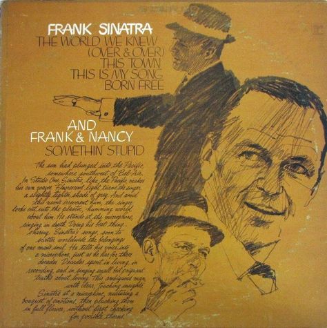 The World We Knew, Frank Sinatra Poster, Frank Sinatra Vinyl, Nancy Sinatra, Family Wishes, Vinyl Record Album, Vintage Vinyl Records, Vintage Vinyl, Cursed Child Book