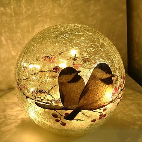 Dresser Nursery, Dresser In Living Room, Night Lamp For Bedroom, Birds Pattern, Starry Lights, Garden Modern, Surface Decoration, Lamp For Bedroom, Glass Light