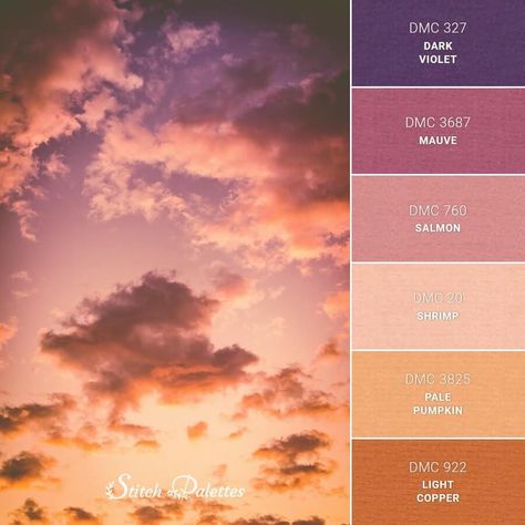 Sunset Color Palette, Pantone Swatches, Colours That Go Together, Sunset Palette, Wedding Color Pallet, Sunrise Colors, Kids Playroom Decor, Color Schemes Colour Palettes, Nature Color Palette