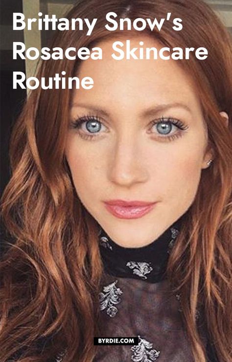 Facial Redness Remedies, Face Redness Remedy, Roscea Help, Redness Remedy, Redness On Face, Red Face, Anti Redness, Brittany Snow, Skin Care Routine Order